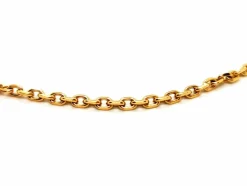 Collier Maille forçat Or jaune