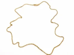 Collier Maille forçat Or jaune