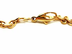 Collier Maille forçat Or jaune