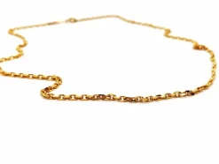 Collier Maille forçat Or jaune