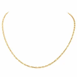 Collier Maille forçat Or jaune