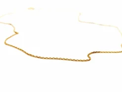 Collier Maille forçat Or jaune