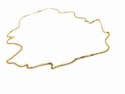 Collier Maille forçat Or jaune