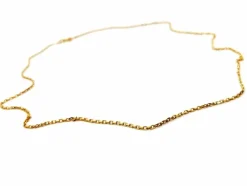 Collier Maille forçat Or jaune