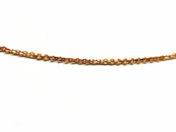 Collier Maille forçat Or rose