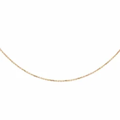 Collier Maille forçat Or rose