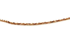 Collier Maille forçat Or rose