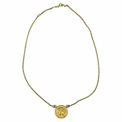 Collier maille forçat pièce de 20 francs Napoléon