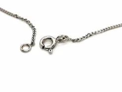 Collier Maille gourmette Or blanc