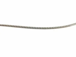 Collier Maille gourmette Or blanc