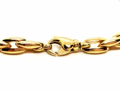Collier Maille grain de riz Or jaune