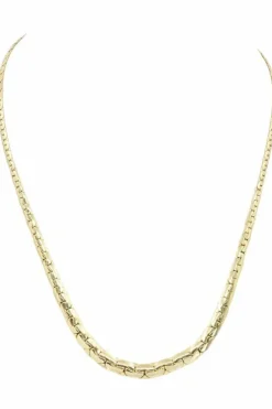 COLLIER MAILLE HARICOT EN CHUTE