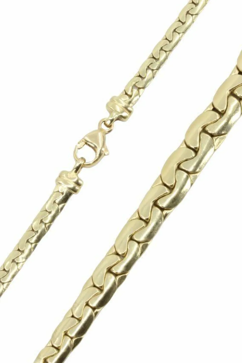 COLLIER MAILLE HARICOT EN CHUTE