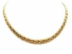Collier Maille haricot Or jaune