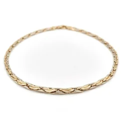 Collier Maille haricot Or jaune