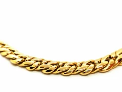 Collier Maille haricot Or jaune