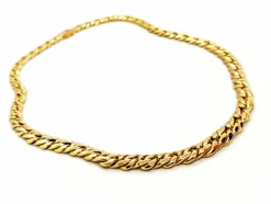 Collier Maille haricot Or jaune