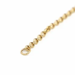 Collier Maille jaseron Or blanc