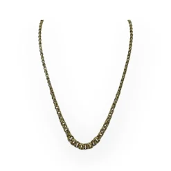 Collier maille jaseron en chute