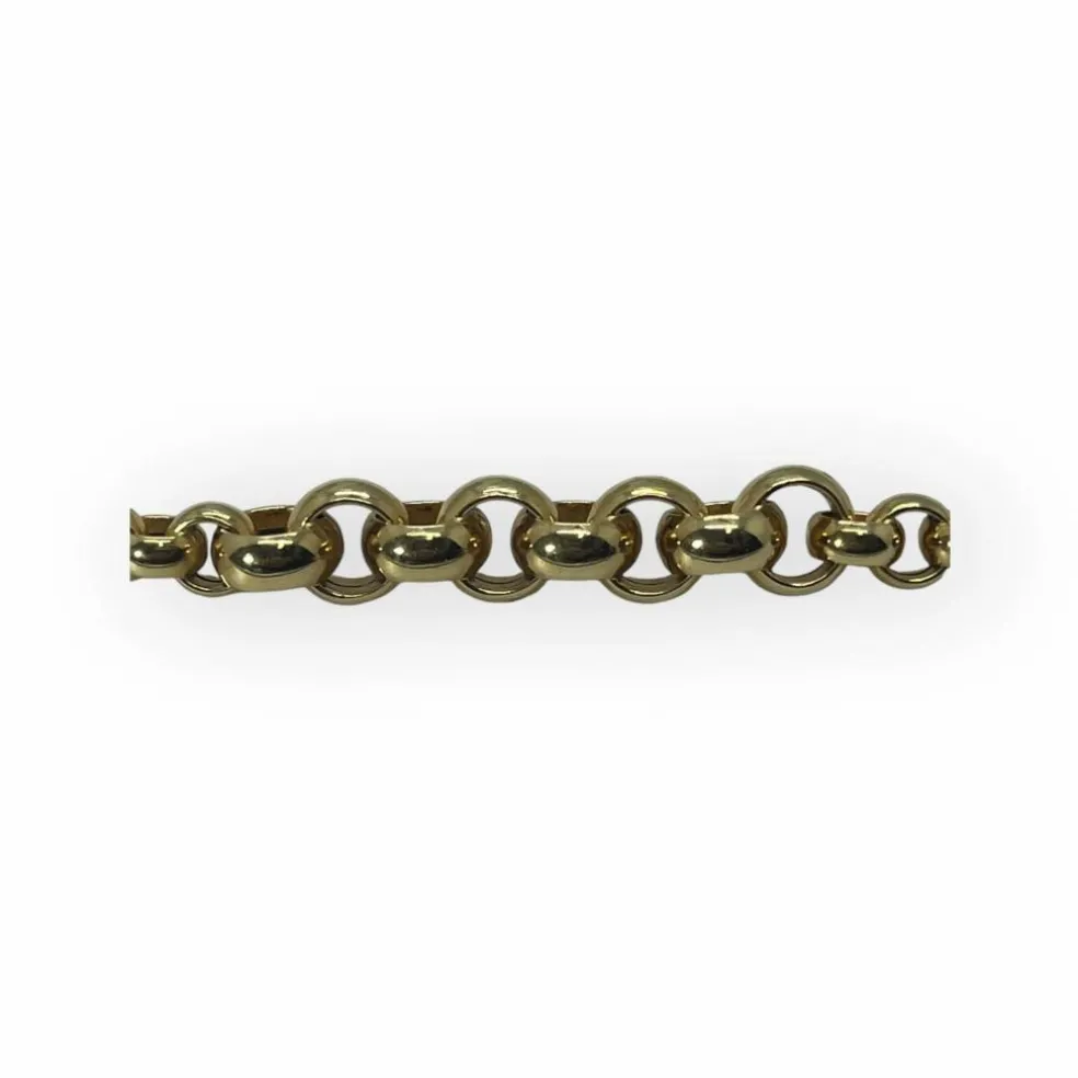Collier maille jaseron en chute