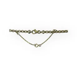 Collier maille jaseron en chute