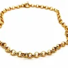 Collier Maille jaseron Or jaune