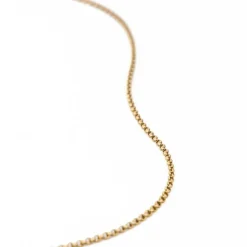 Collier maille jaseron Or jaune