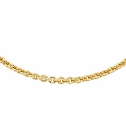 Collier Maille jaseron Or jaune