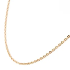 collier maille jaseron or jaune