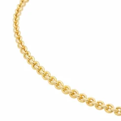 Collier Maille jaseron Or jaune