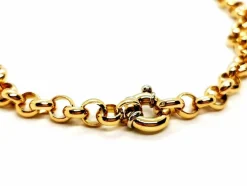 Collier Maille jaseron Or jaune