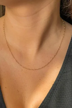 Collier Maille losange Or rose