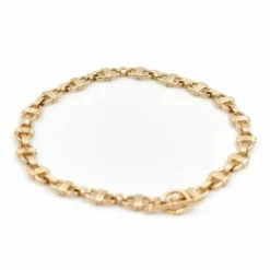 Collier Maille marine Or jaune