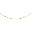 Collier Maille miroir Or jaune