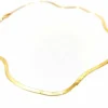 Collier Maille miroir Or jaune