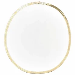 Collier Maille miroir Or jaune