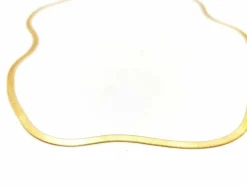 Collier Maille miroir Or jaune