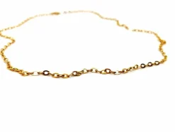 Collier Maille ovale Or jaune