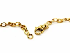 Collier Maille ovale Or jaune
