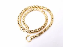 Collier maille palmier