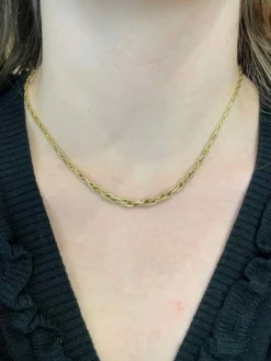 COLLIER MAILLE PALMIER CHUTE