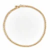 Collier Maille palmier Or jaune