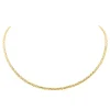 Collier Maille palmier Or jaune