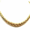 Collier Maille palmier Or jaune