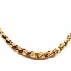 Collier Maille palmier Or rose