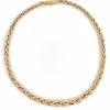 Collier Maille palmier Or jaune