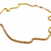 Collier Maille palmier Or jaune