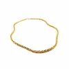 Collier Maille palmier Or jaune