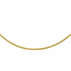 Collier Maille palmier Or jaune