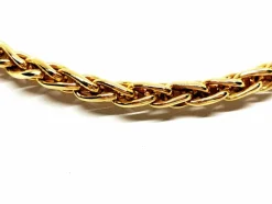 Collier Maille palmier Or jaune